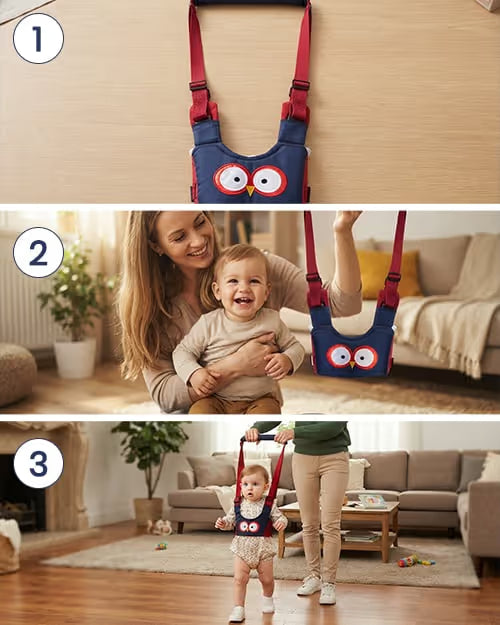 LittleStride – Adjustable Baby Walking Support Harness