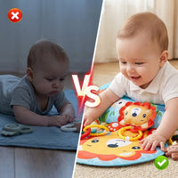 TummyBloom – Baby Tummy Time Play Mat & Pillow Set