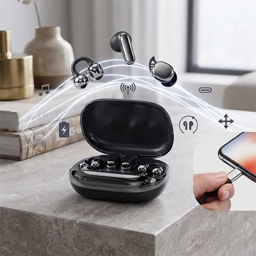 PulseBeat – Bluetooth Earphones & Portable Power Bank