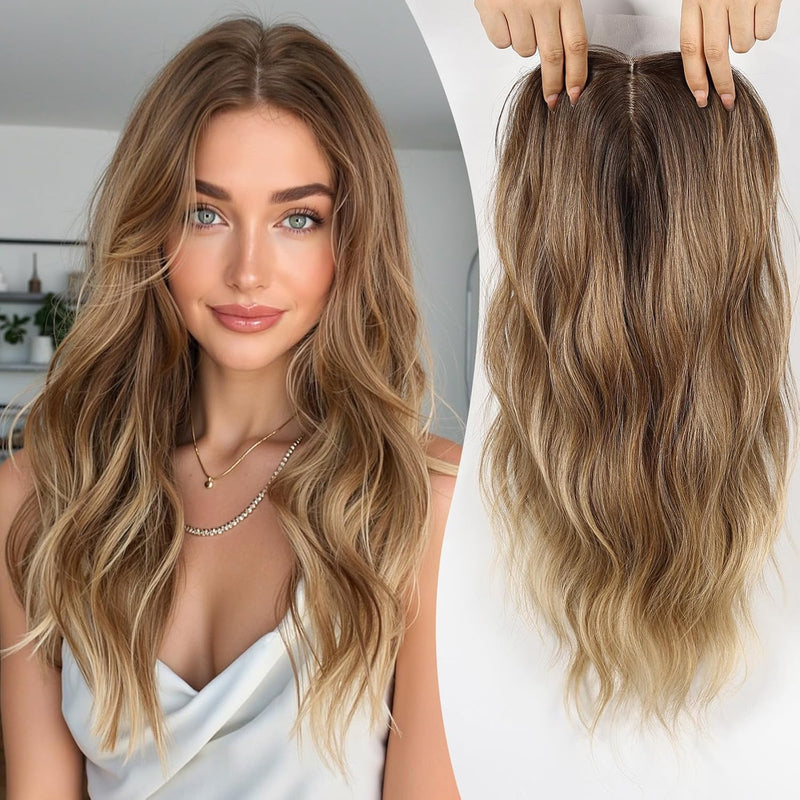 VelisseBloom – Lightweight Wavy Hair Topper