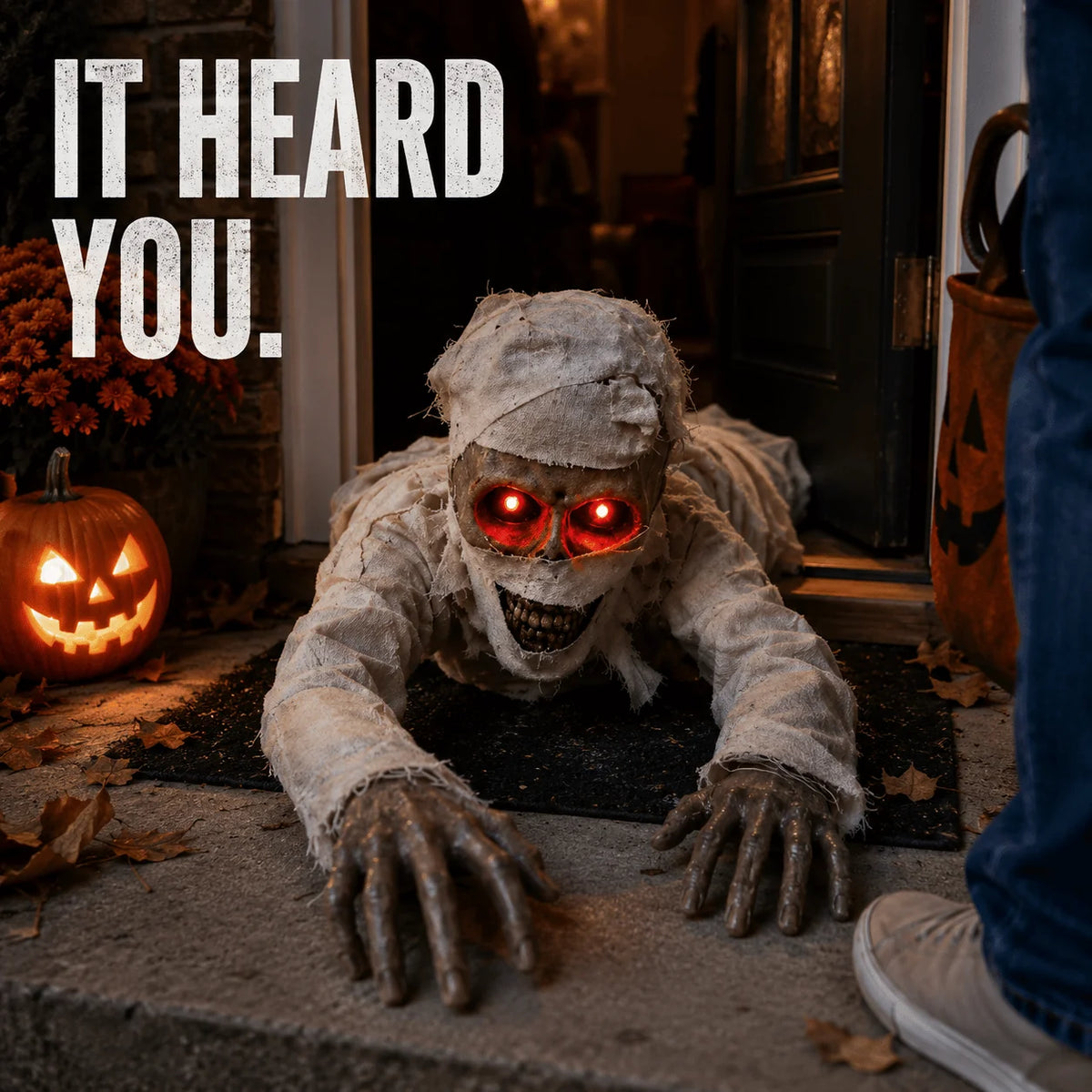 CreepCrawl – Animated Halloween Mummy Prop