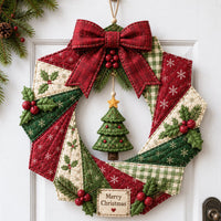 ChristmasCraft – Festive Fabric Wreath Making Kit