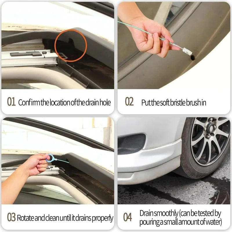 DrainFlex – 78-Inch Car Sunroof Drain Cleaning Tool