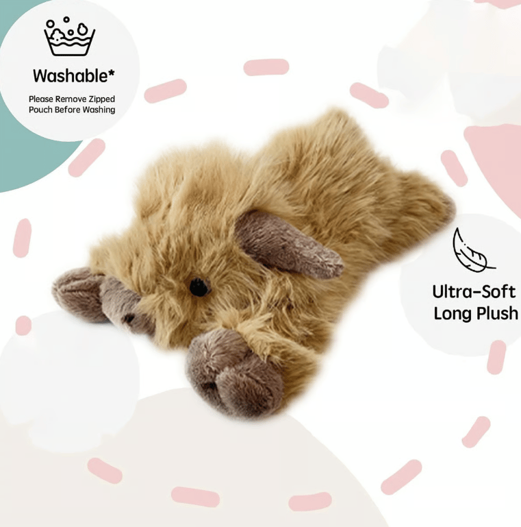 ⏰⏰Final day super discount price🔥-Cute Cartoon Highland Cow Cuddly Toy