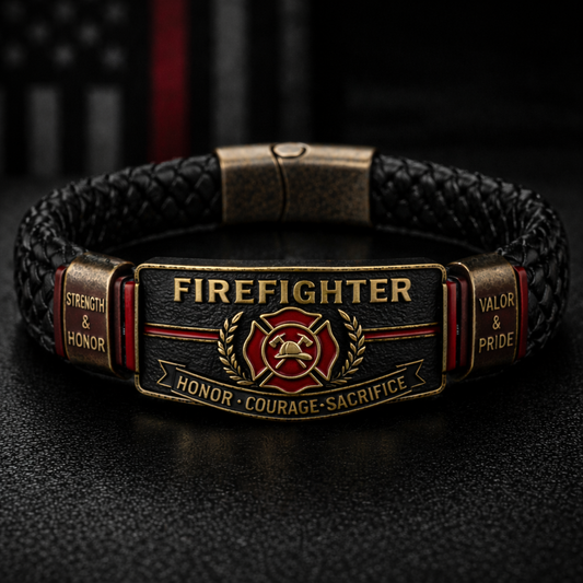 🏆Last Day Promo: 49% OFF - For Those Who Run In – Firefighter Bracelet -✈️ BUY 2 FREE SHIPPING