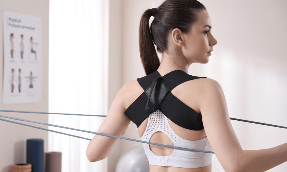 PostureFlow – Breathable Daily Back Support
