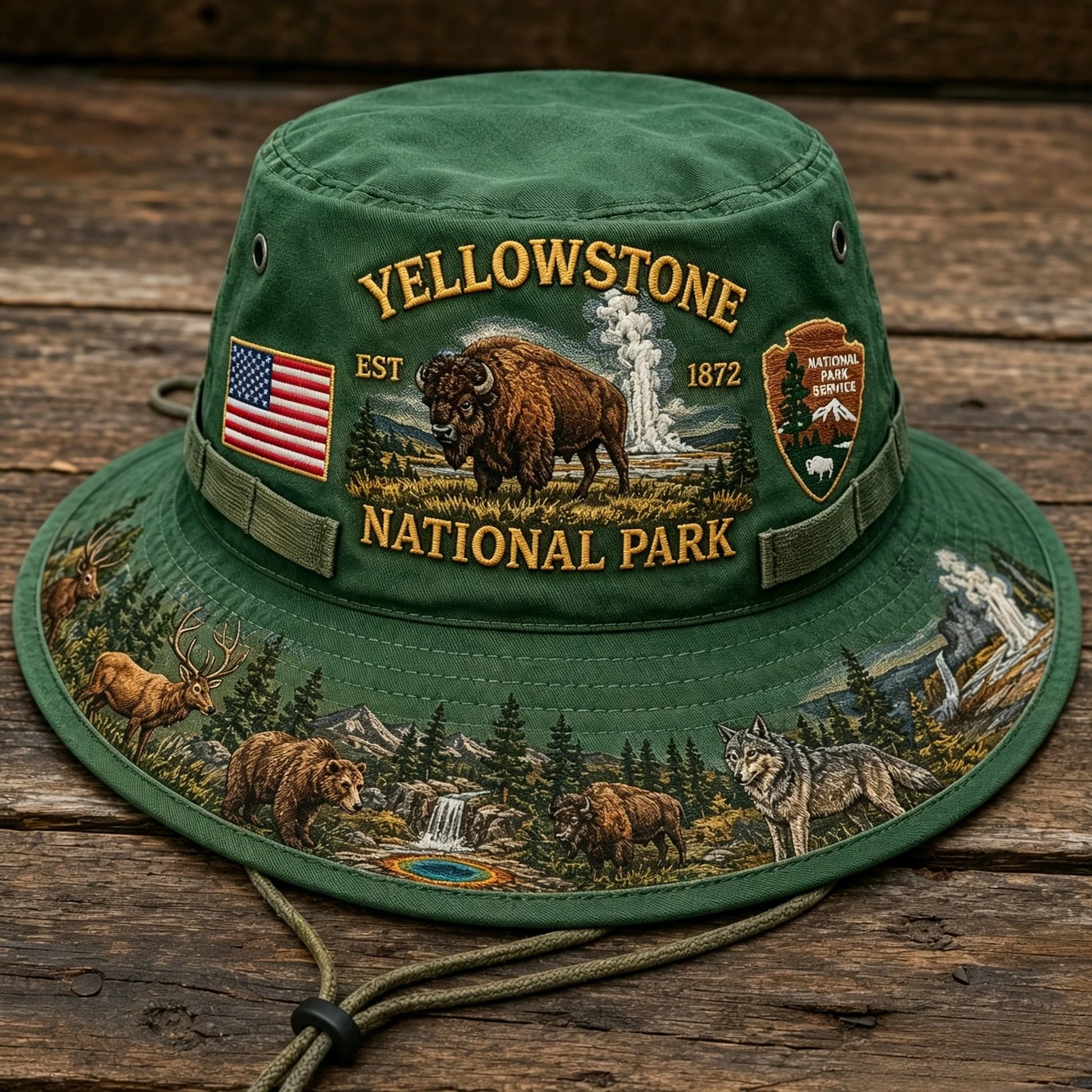 TrailGuard – Yellowstone Adventure Sun Protection Boonie Hat