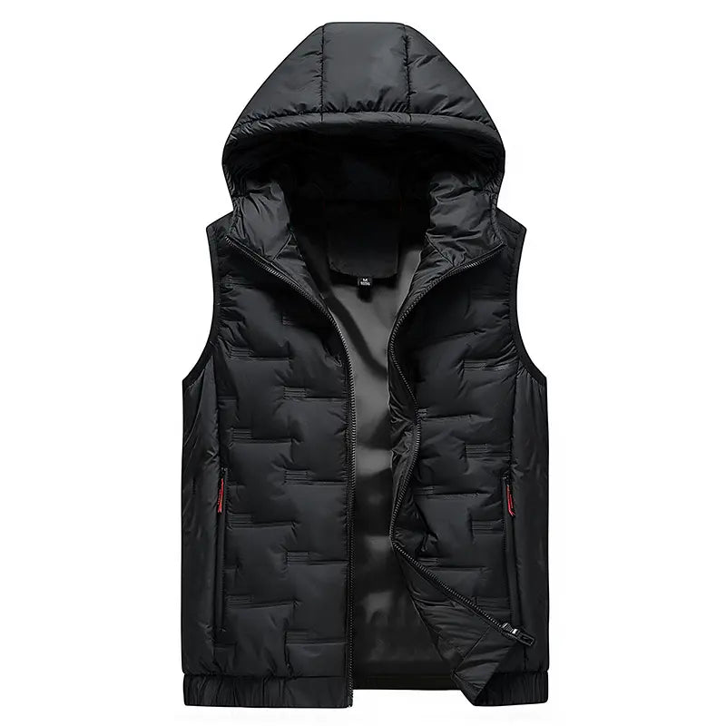 ArcticVail – Men’s Slim-Fit Hooded Zip Waistcoat