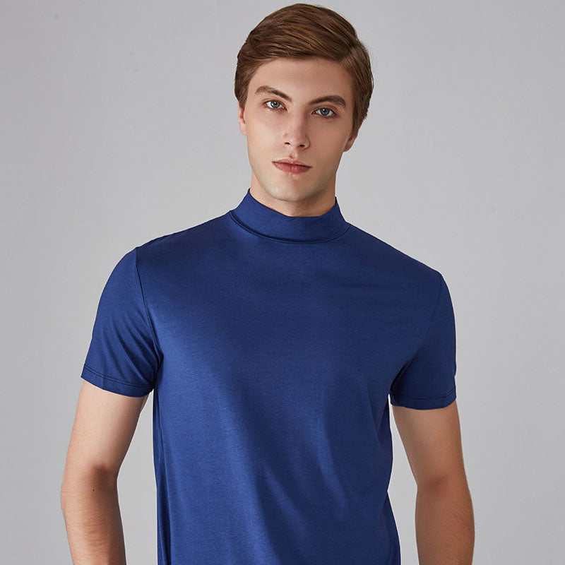 FlexMode – Modern Stretch High Neck Tee