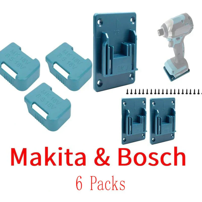 VoltRack – 20-Piece Tool & Battery Wall Mount Storage Kit