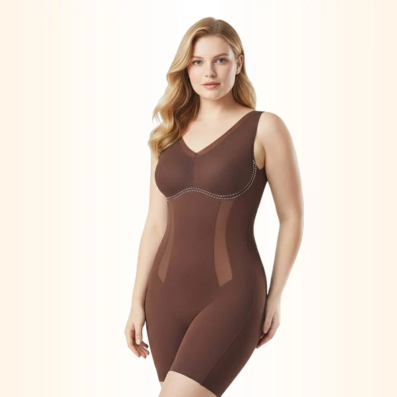 Sculptelle – Women's Traceless Tummy & Hip Shaping Bodysuit