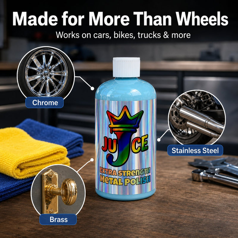 MirrorGlow– Professional Multi-Surface Metal Polish Kit