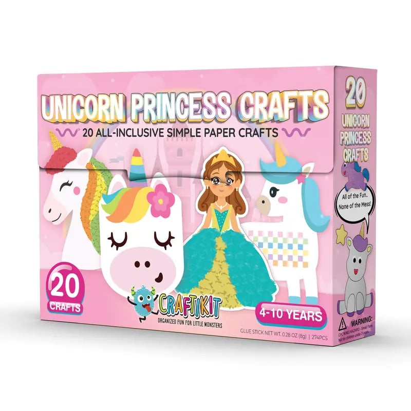 CraftJoy – 20-in-1 Kids Craft Activity Box
