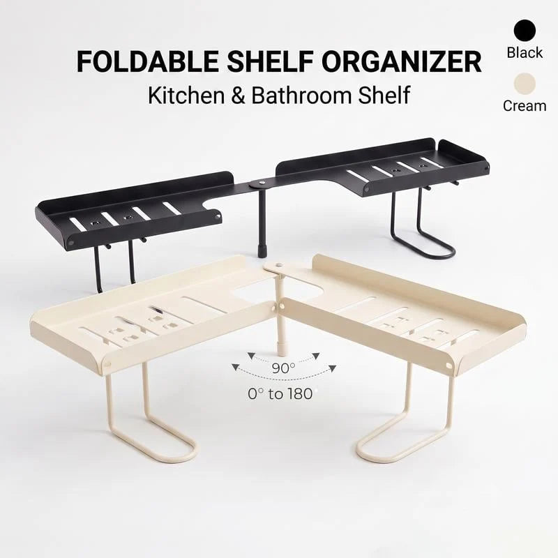 SpaceLedge – Adjustable Multi Room Countertop Shelf