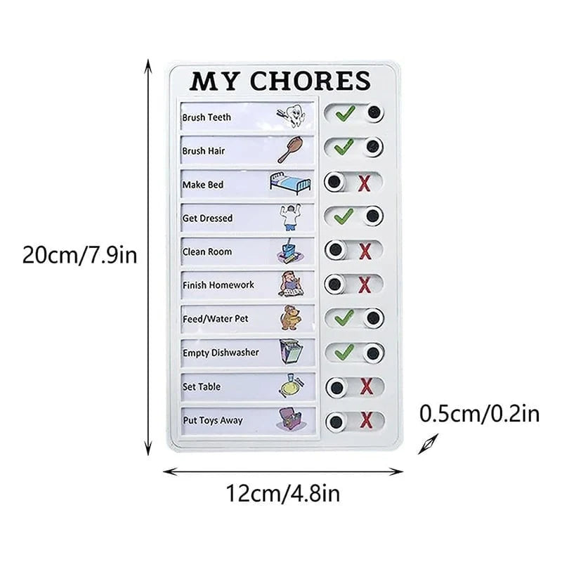 LittleMilestones – Magnetic Kids’ Habit Tracker
