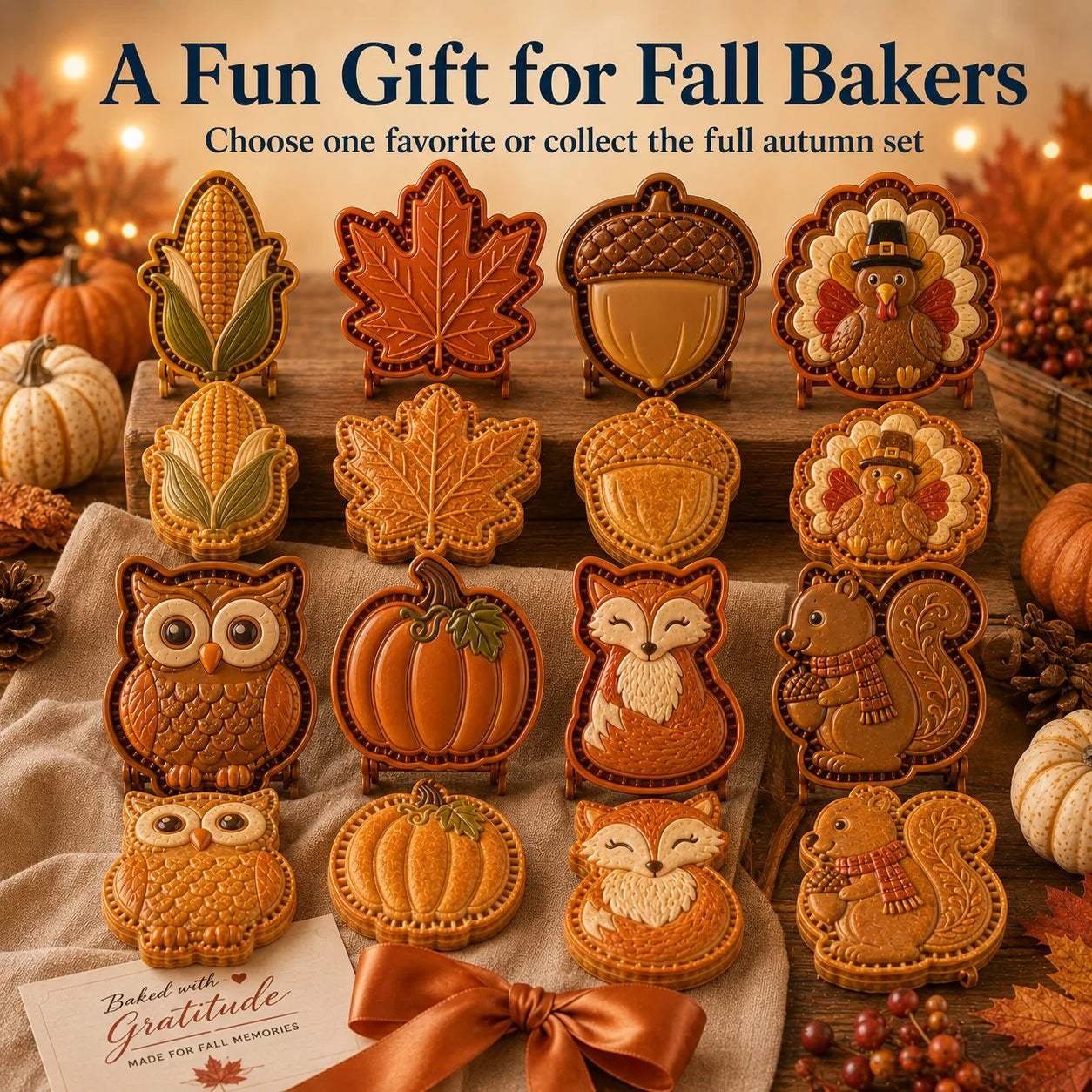 PieEase – Fall Mini Hand Pie Mold