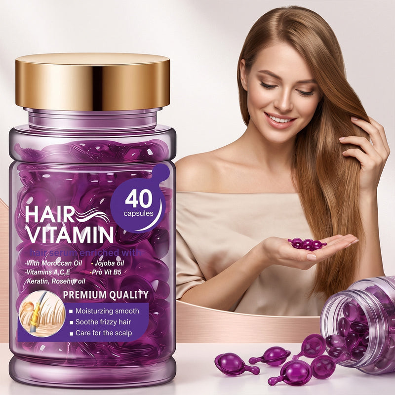 HairLuxe – Intensive Hair Smoothing Treatment Capsules