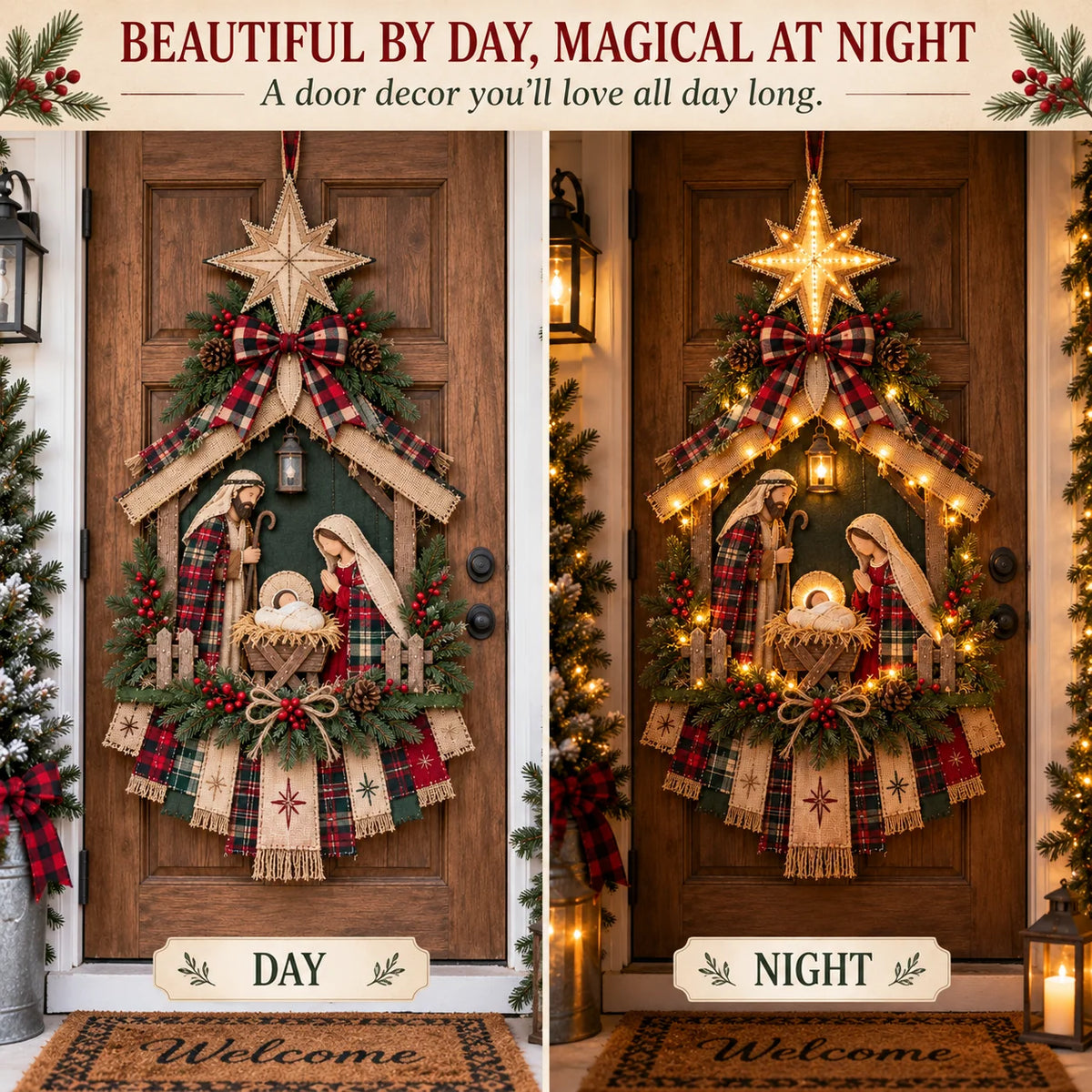 BethlehemBloom – DIY Nativity Christmas Display Kit