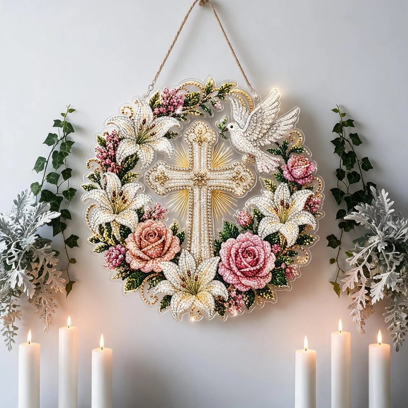 PeaceLume – Faith Inspired Diamond Art Hanging Ornament