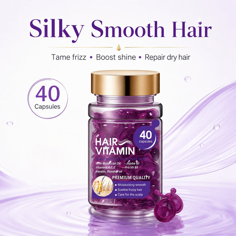HairLuxe – Intensive Hair Smoothing Treatment Capsules