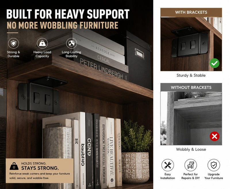 CornerForce – Heavy Duty Stainless Steel Furniture Corner Brackets