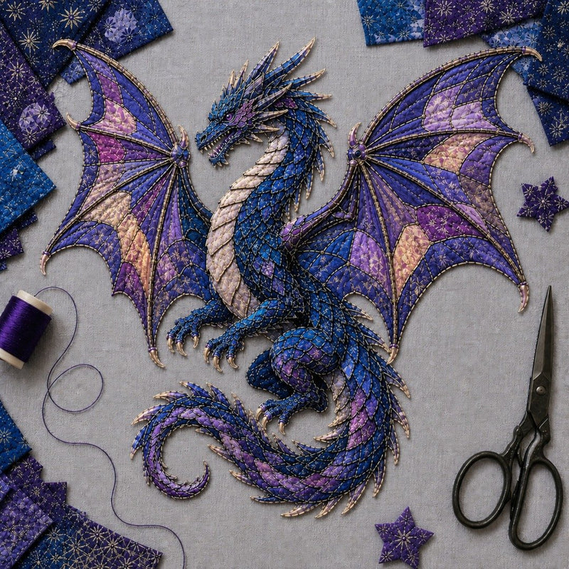 CraftMuse – Mythic Layered Patchwork Art Kit