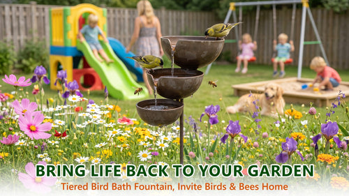 RainHaven – Rain Catcher Bird Bath