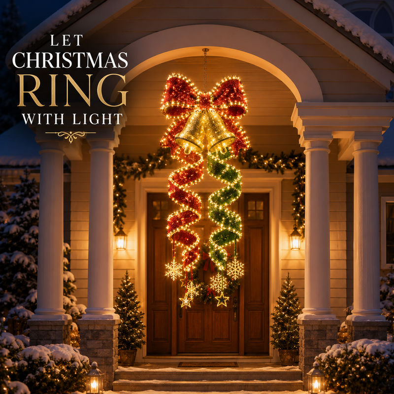 TwinkleVale – Christmas Magic Spiral Hanging LED Light