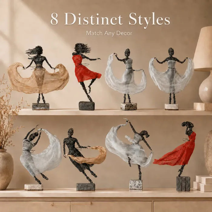 PoiseMuse – Handmade Wire Figurine