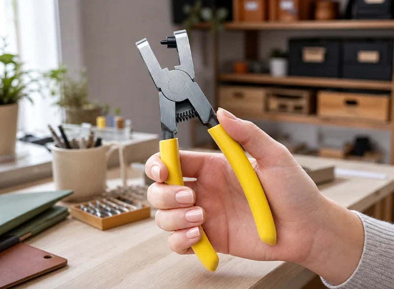 PunchMate – Precision Leather Strap Hole Punch Plier