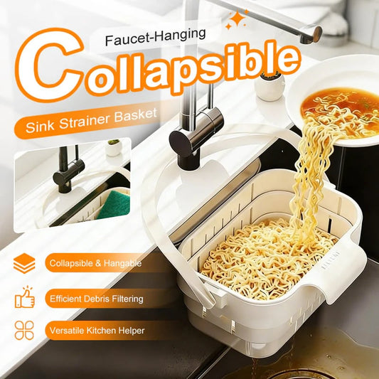 SinkMaster – Hangable Kitchen Sink Strainer & Storage Basket