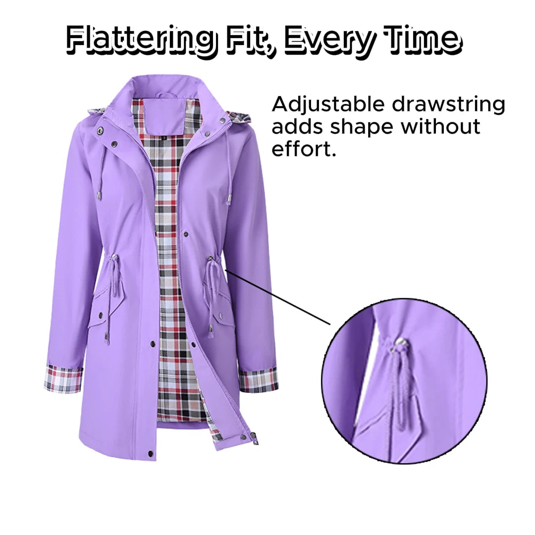 RainVanta – Women’s Chic Lightweight Waterproof Jacket