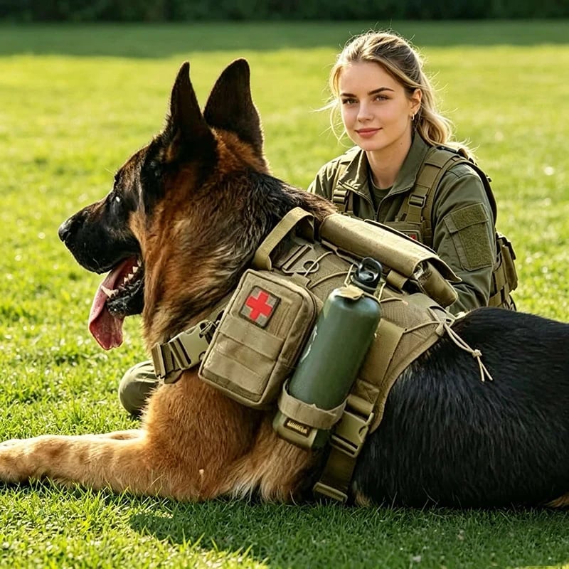 ValorPaws – Tactical Soldier Pet Costume