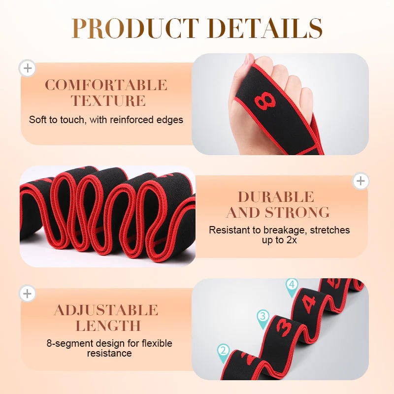 🔥Fitness Resistance Band for Stretching and Yoga