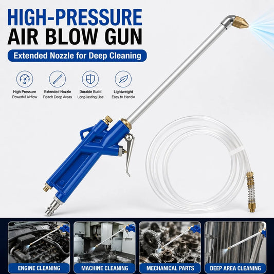 AirBlast – High-Pressure Pneumatic Deep Cleaning Gun
