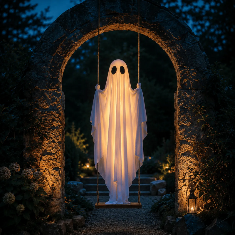 SwingSpook – 5FT Hanging Ghost Decor