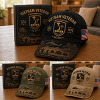 VietnamVeteran – Never Forgotten Commemorative Cap 🇺🇸
