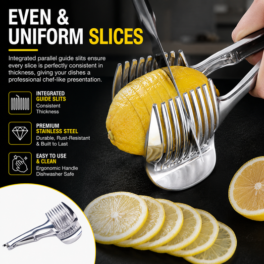 SlicePro – Safe & Precise Multi-Functional Food Slicer