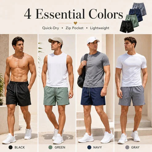 ActiveCore – Premium Quick-Dry Athletic Gym Shorts