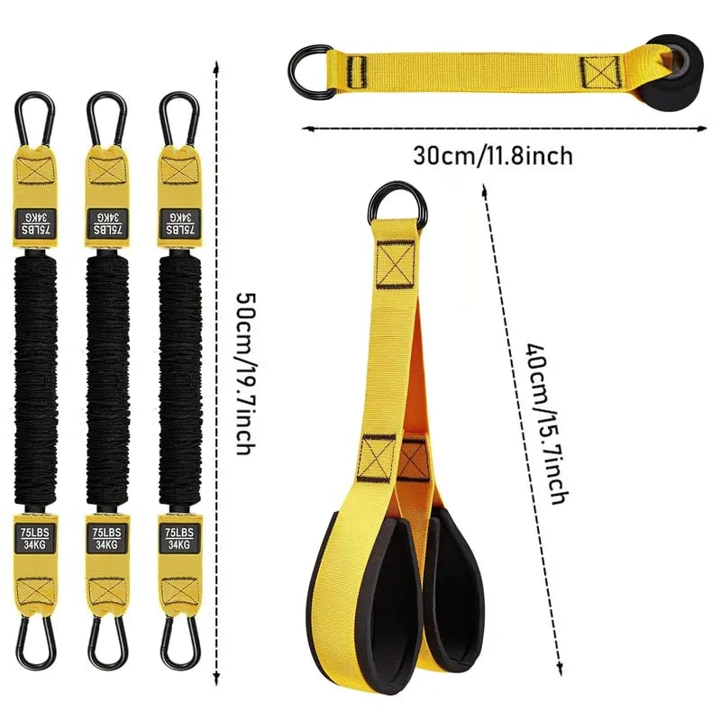 PowerFlex – Professional Adjustable Resistance Band Set