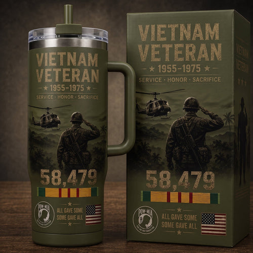 HonorSteel – Veteran Stainless Steel Insulated Travel Tumbler