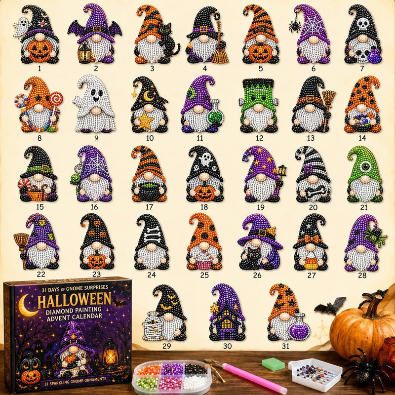SpookySpark – Halloween Diamond Art Surprise Calendar
