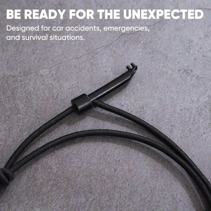 Emergency Window Breaker Bracelet (with integrated key)