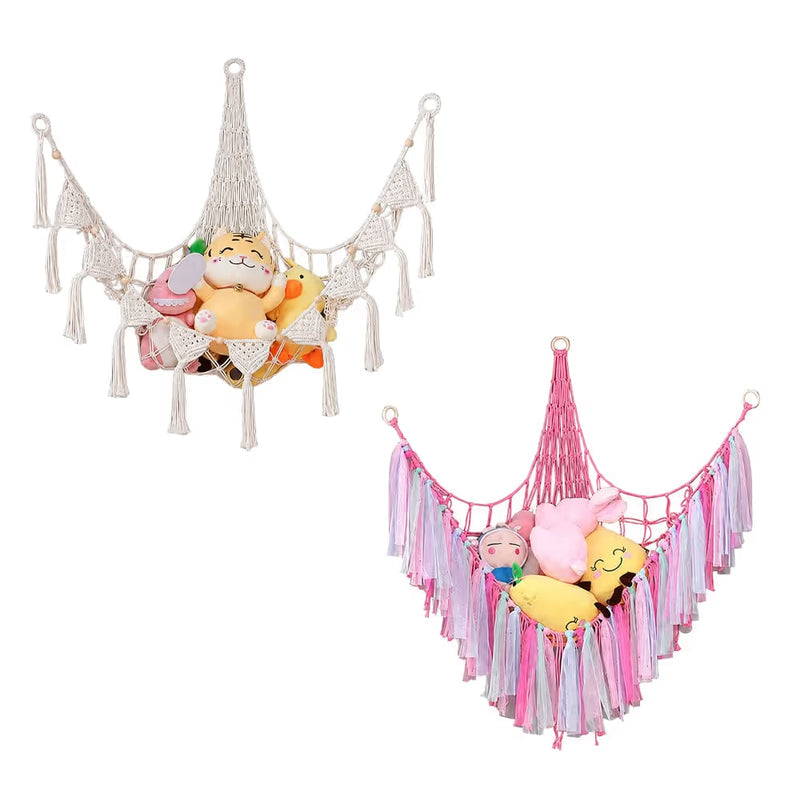 CozyCorner – Hanging Stuffed Animal Storage Net