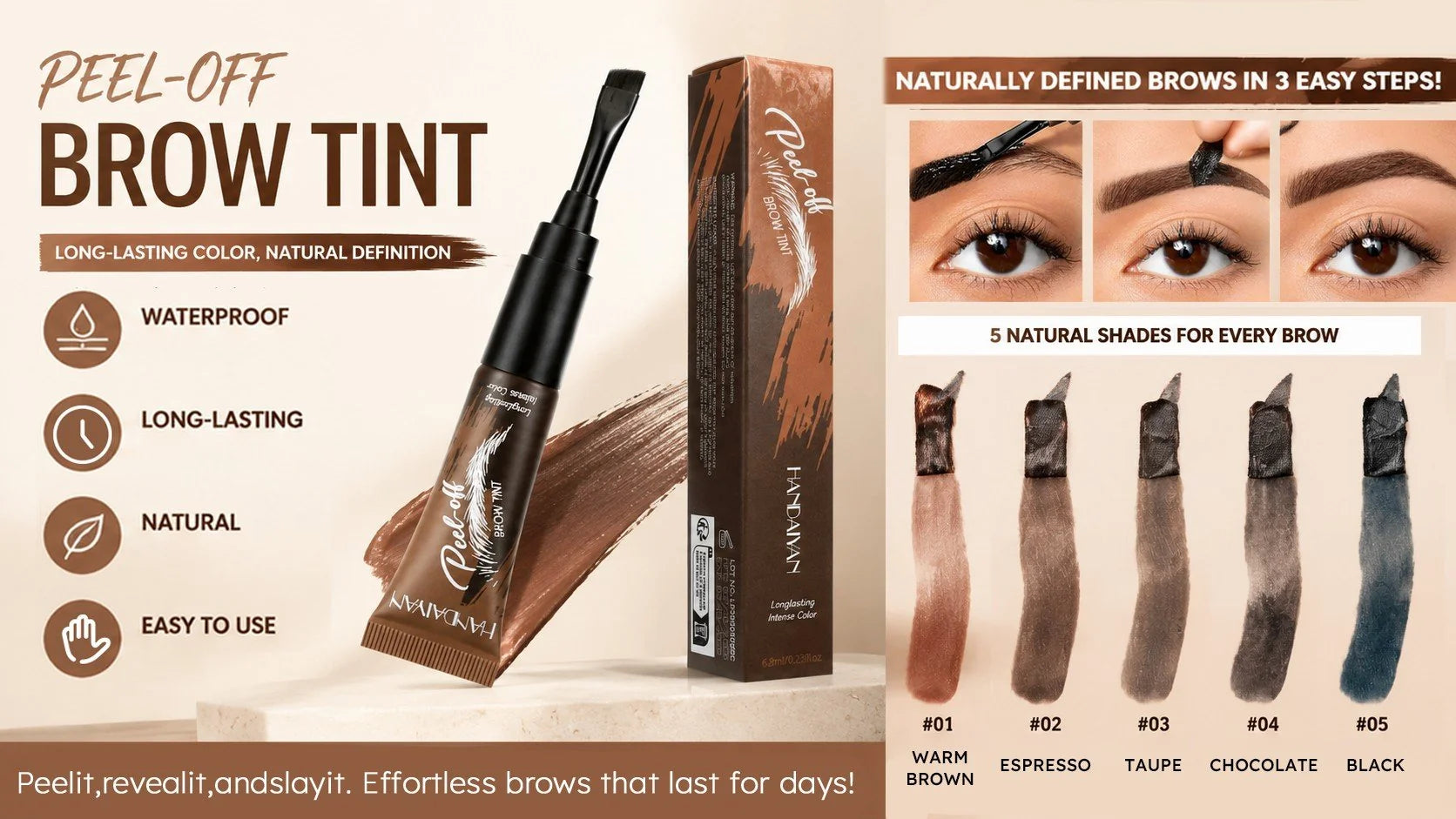 BrowPeel – Long-Lasting Brow Tint