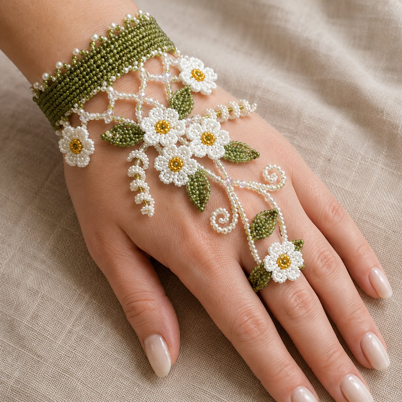 CraftBloom – DIY Beaded Wearable Art Bracelet Kit