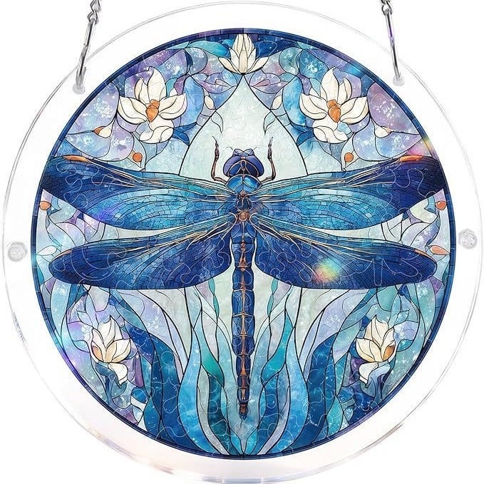 EmeraldFlame – Acrylic 80 Pcs Suncatcher Puzzle