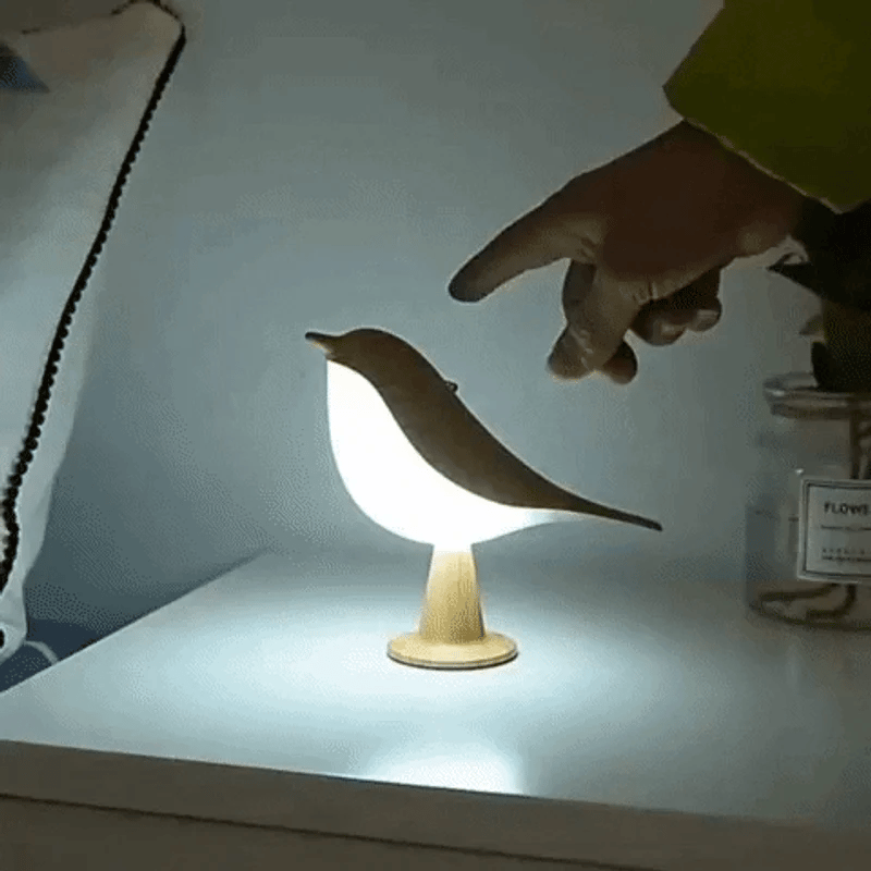 LumiWing – Elegant Bird-Inspired Rechargeable Lamp