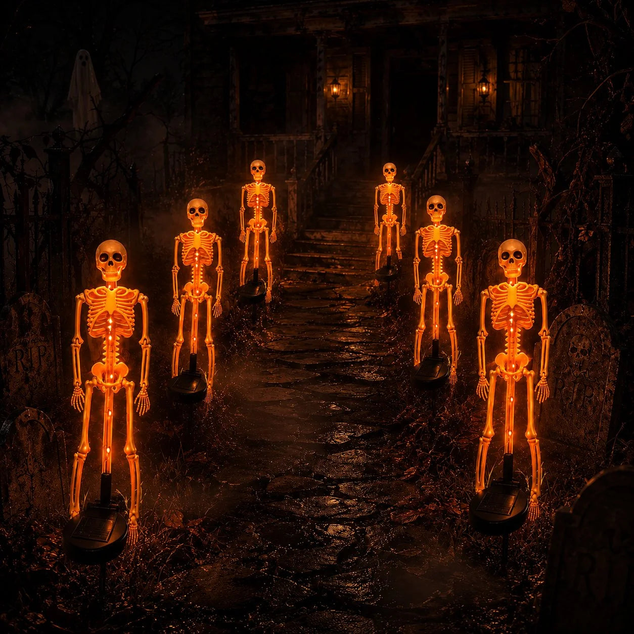 NightFright – LED Skeleton Yard Decor