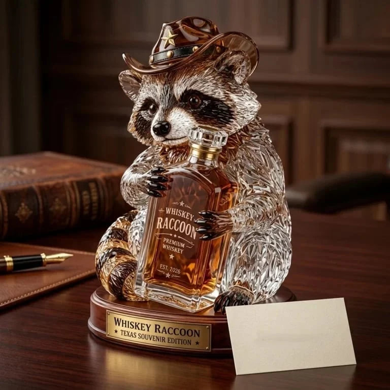 BarrelBandit – Premium Wild West Crystal Whiskey Decanter